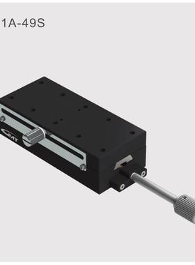 X轴鸠尾式燕尾槽微调滑台工作台MURAC16A4SC/M1A-4-9S手动位移平