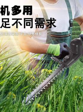 修剪机便携刷电动无绿篱能42646机家用手持篱林笆剪园多功小型绿