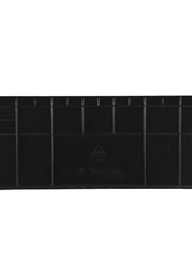 黑色加厚静电周转箱物流胶框塑料箱箱NMZ优质防耐磨环周保转箱