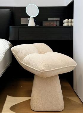 实木化12942妆用凳单人懒人沙可旋转家发餐椅卧简室梳妆凳新款约