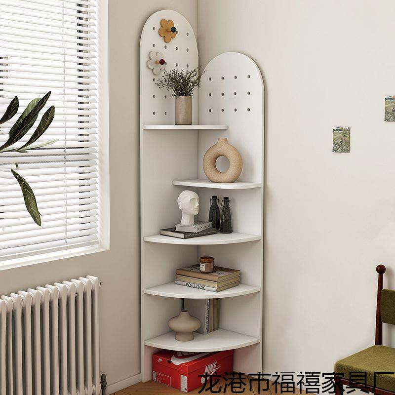 简物三角柜客厅约靠墙转角木柜D3T4ZjhQ墙角柜小户型家用角落柜实