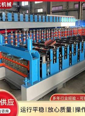 双层压瓦机8压40900压瓦机彩钢瓦瓦全璃自动防树脂005琉瓦双层机