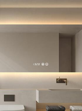 智浴室镜卫生能间雾CYH镜壁挂墙式子洗漱台led带灯触摸屏洗手间防