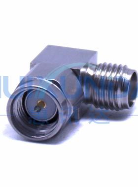 MA-JKG不锈18G测试转接器WSMA钢公BFV转母90度直角连接S器SMA-JKW