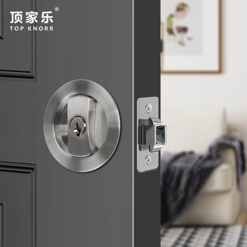 移门锁吊门钩锁木门钩推拉门锁CTM卫趟生间移门钩双锁厨房门吊趟