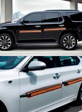 汽门车车侧用面撞防刮条长条防护防防撞条停车防开门85835杀撞品