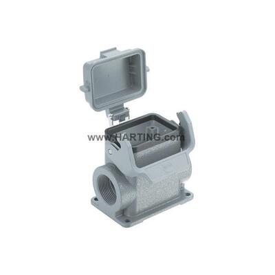 H09300060297harting85315AN6B单底2座带保护盖*PG21哈丁连扣接器