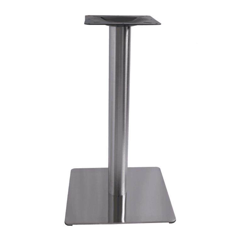 不锈钢JWC方金桌腿镀钛茶几桌子腿餐桌座支架岩板镀金铁五金底脚