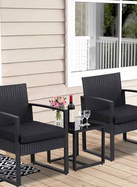 户藤FZF编桌椅沙发编室外桌椅庭院椅泳池阳台室外休闲桌织子外子