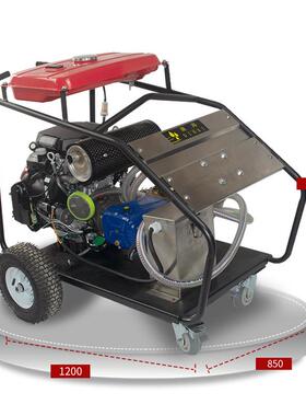 高道压水疏通机滴海管道管洗机汽油柴油动力市清政物业用ST20/15B