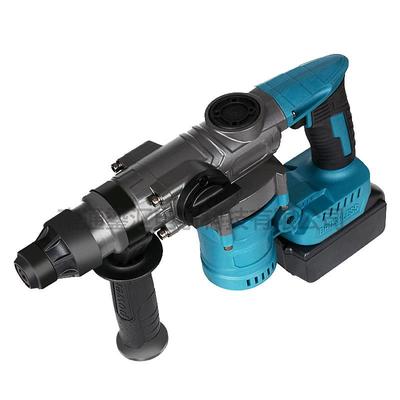 锂电电电锤重型锤充电便携式工钻具无刷牧田脚多能冲功击三JBN用