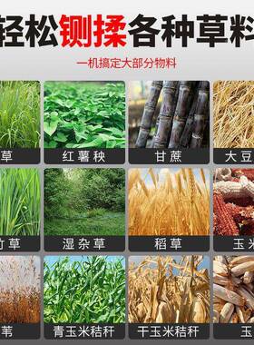 铡草揉丝机湿两ELA干用玉米粉碎养殖牛秸羊秆切草打草机其他