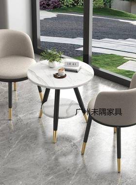 轻奢阳台SYL桌椅件套网红一桌两椅待创意休桌简约接圆桌套闲装组