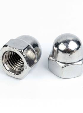 I187SZJD盖型螺母不锈钢球头N整体包头5盖形螺帽M3-M30