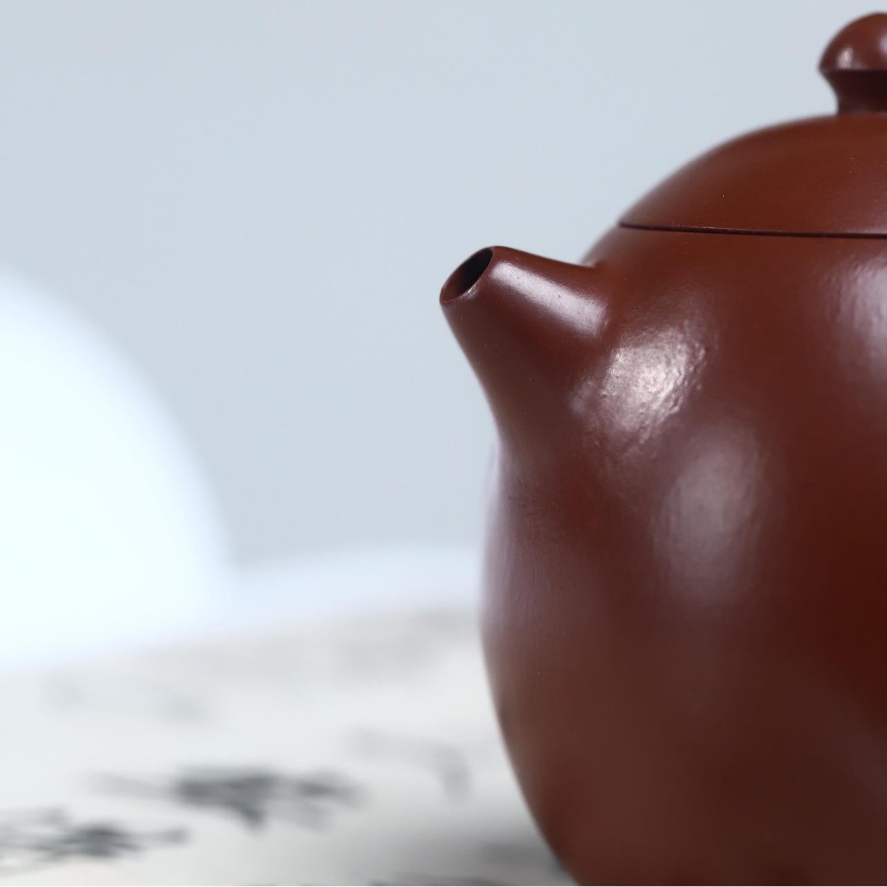 龙紫蛋壶宜兴紫砂壶茶294具道文玩茶器陶茶壶名茶家传手工原矿器