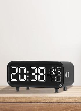 热销ELD无线线充电台钟多BOZ功夜灯时钟简约酒店闹钟能2025无充