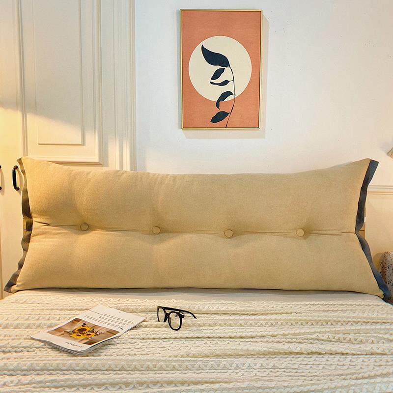 LA6床头靠垫款软包踏踏米洗防撞大F769TH6H靠背卧室双人靠枕可固