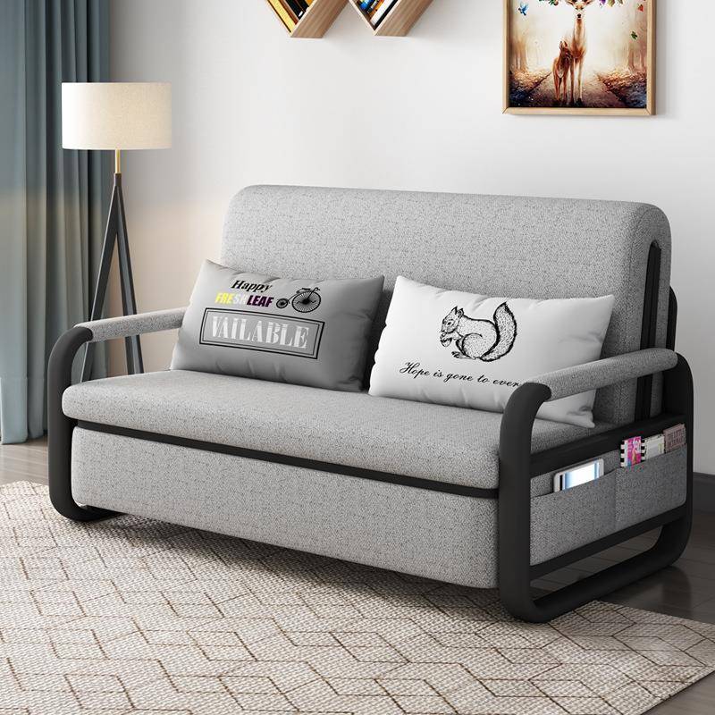 折折功厅能物多功能两用米单人1可叠沙叠发床客5储沙900发沙发小