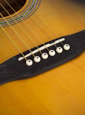 4练0寸椴木吉厂他初学者入门习琴民40寸DM谣吉他guita学生成人木r