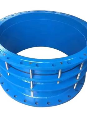 厂钢制松伸缩套接头VSSA不J锈钢管道伸缩节B2F双QAC法兰家限位伸