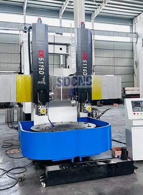 CK5116D数控立车 5116四工位双刀架立式车床厂家直销