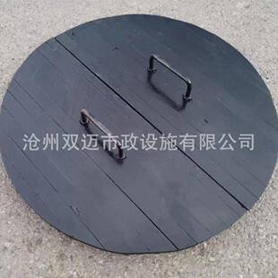 木质井盖双层加岩棉井盖松木木质井盖保温井盖现货