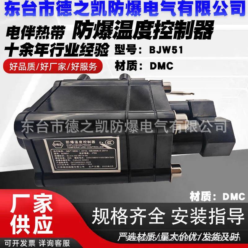 BJW51防爆电热带伴热带专用防爆温度控制器220V/380V可调温