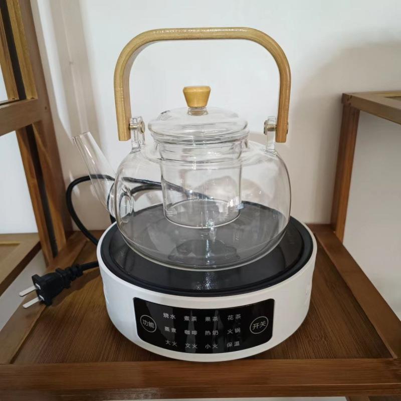 爆款玻璃茶壶12档可调电陶炉家专用保温煮茶器烧水泡茶具套装包邮