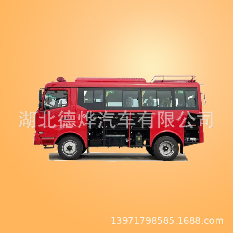 东风四驱10-17座越野应急通勤客车EQ6600ZT6D型沙漠观光旅游车