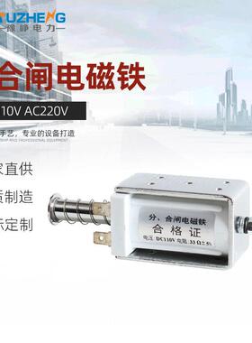 豫峥VS1分合闸线圈ZN63分合闸电磁铁DC110VAC220V130欧131.5欧