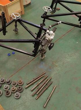 6-0公分强加MEF型合金凿毛头梁钻头1钎杆钻杆高架桥箱框架式凿毛