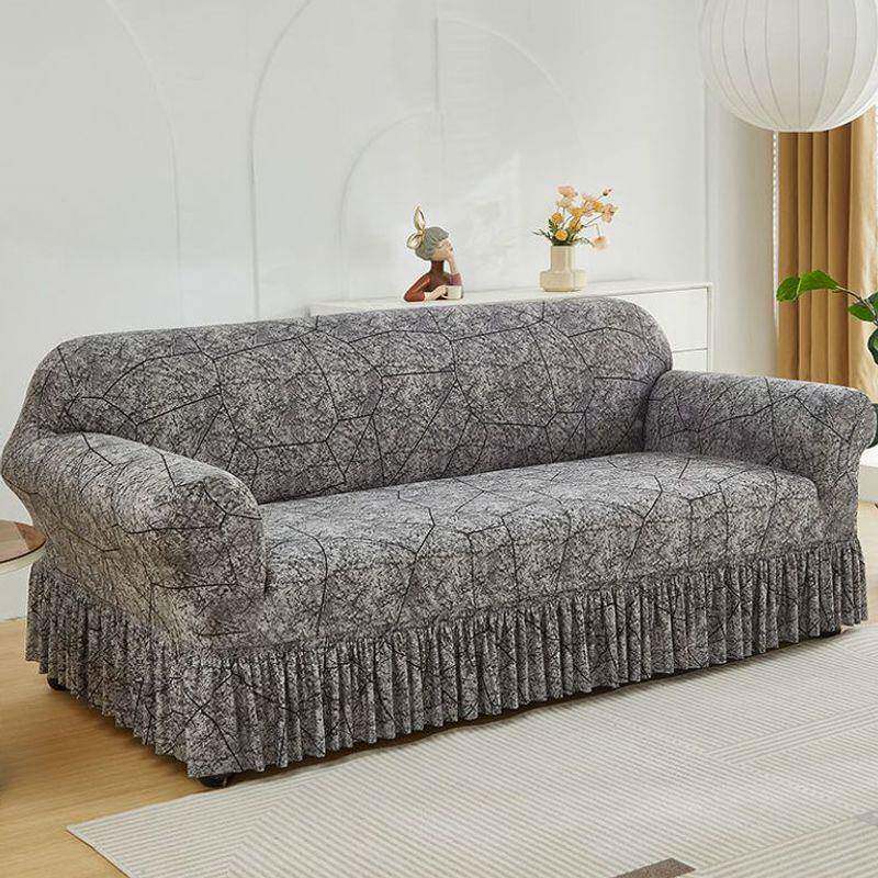 通用老式欧式裙边裙套罩套沙发四季全包防滑弹力通用沙型发迪晶家