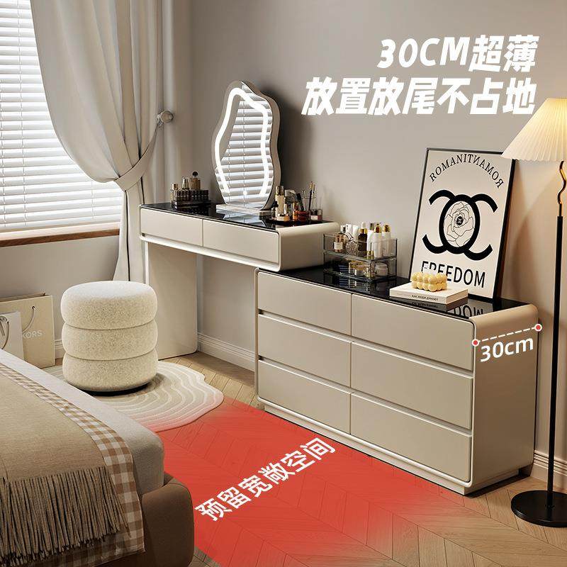 实木新梳妆台简款现代卧室奶油化妆桌风34660cm一体斗柜小约户化妆台,影音电器,DIY配件,淘宝优惠券,粉丝福利购,淘宝优惠卷