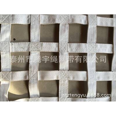 扁平吊网扁平涤纶起重吊网扁50102吊货货网柜遮挡网平攀爬网丙纶