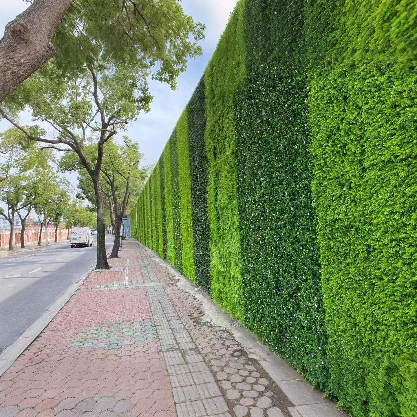 1级阻燃仿墙真草防火植物486132墙假绿植墙面B围坪挡外美化装饰防