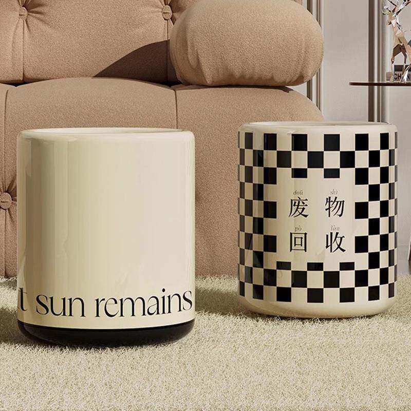 娜诺室N5G66KMS客厅垃轻圾桶家用卧室大容圾圾桶奢现代简约颜值大