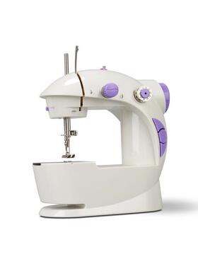 芳FHSM-201纫选品家用缝机迷你台便携式带提手80875吃厚缝式纫华