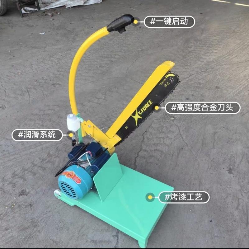 切木锯圆木木锯木柴切割型新59440机断220v锯木电链锯