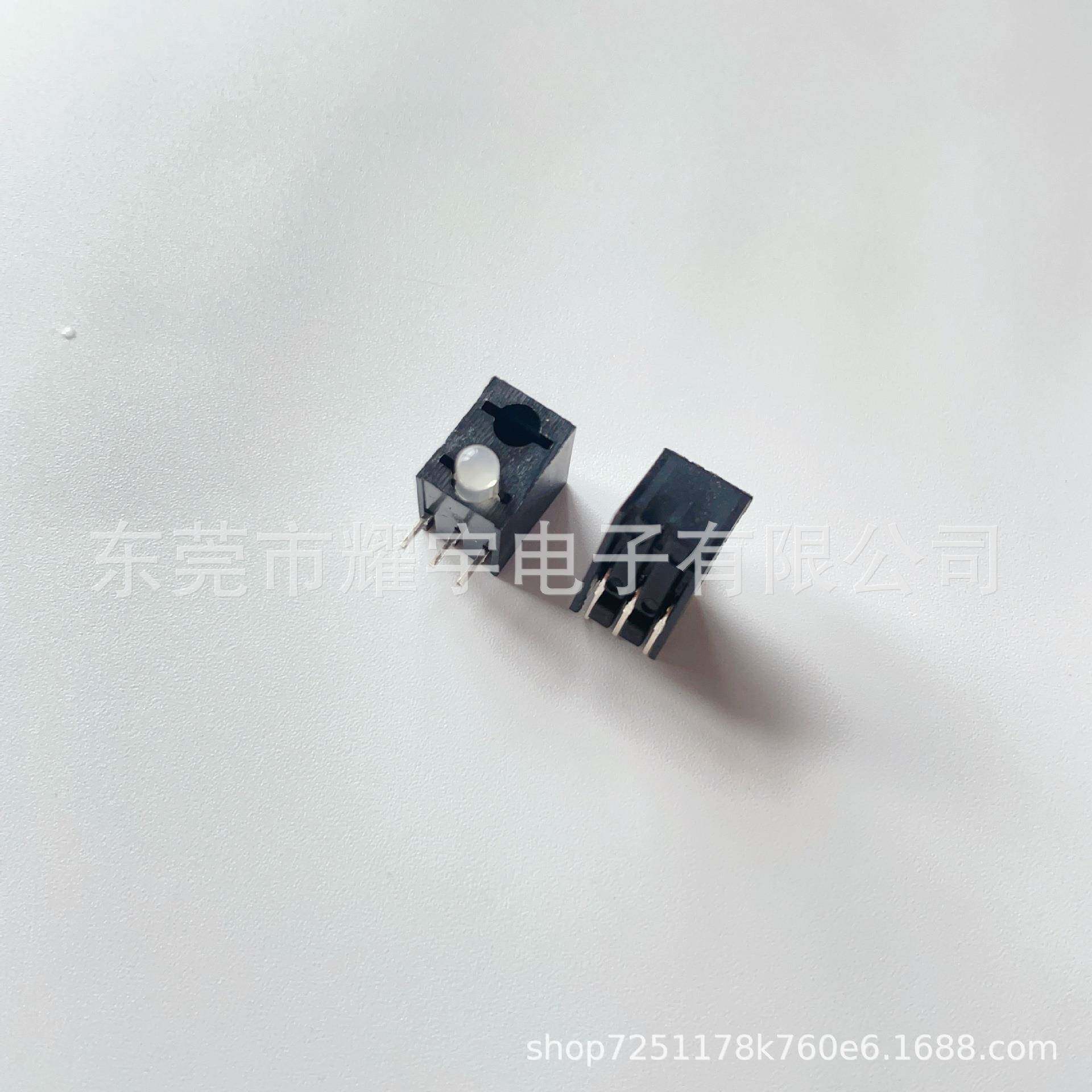 F显示屏LED卡位灯珠3holder子LEDLXZ套带黑色底座灯交换机指示白