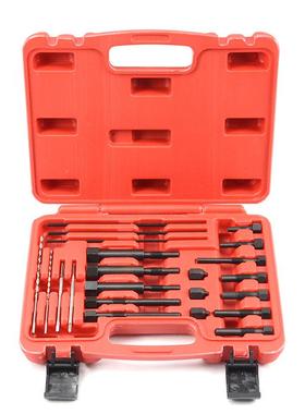 工具套装2xc1069件预热塞拆具卸工汽车断塞裂预热电2极螺纹修理工