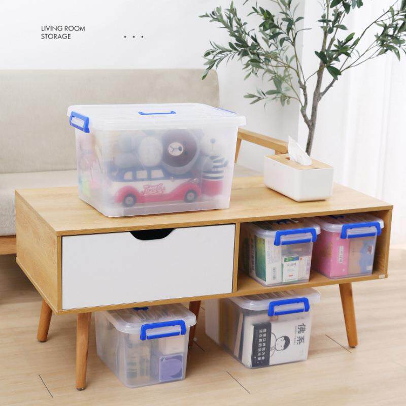 透明盒加家特厚收纳箱大小号车载用整无品牌/理装塑料衣服玩具多