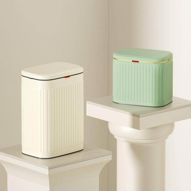 厨房挂式条纹垃圾门桶不FT橱锈钢家用8L创意柜卫生间悬式挂壁滑挂