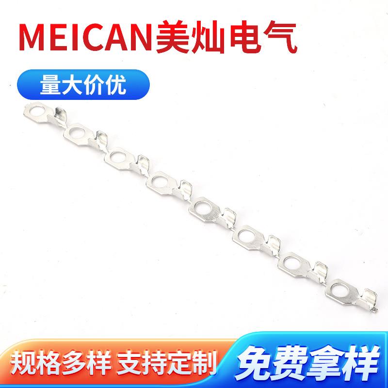 C1KGT0头-8窥口铜接线端子窥短S铜鼻子铜接线耳国标镀口锡连接器