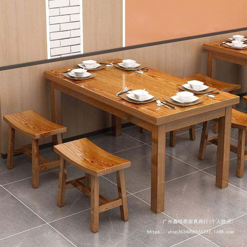 面馆桌椅饭店小吃店餐桌椅餐桌组合实木餐馆食堂桌子餐厅烧烤碳化,节庆用品/礼品,新娘配件,淘宝优惠券,粉丝福利购,淘宝优惠卷