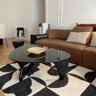 设计师野口勇轻奢客厅玻璃茶几小户型家用创意茶几高级感沙发边几