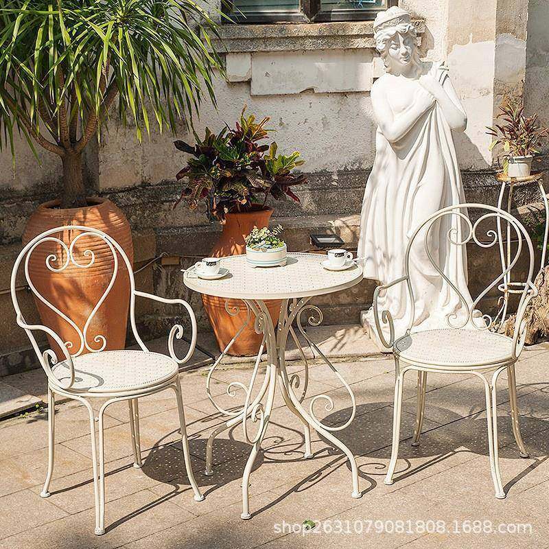 阳台桌椅三件套休闲折叠户外庭院铁艺露台桌椅组合现代室内小茶几,收纳整理,烫衣板及配件,淘宝优惠券,粉丝福利购,淘宝优惠卷