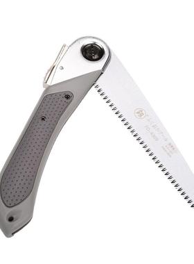 福冈工具短款折叠锯170mm中目FO-4309SK5钢材园林果树木工锯子