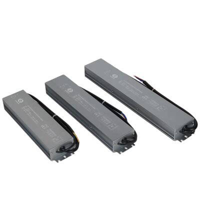 LED可控硅0-10V防水调光驱动12v24v60W灯带灯条防水调光电源