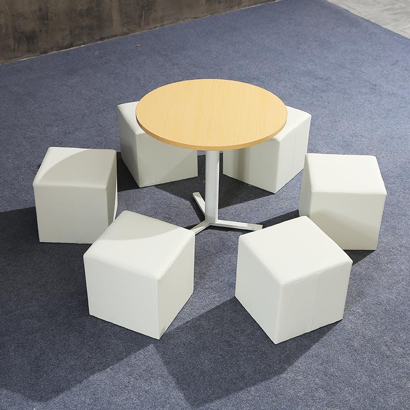 3Y展车展户外婚礼软活动长条白色方凳子发矮包黑秀会单人吐司300-