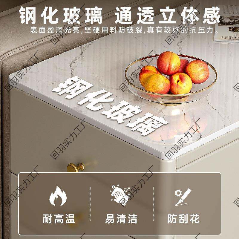 沙发边柜侧边柜动轻代奢边几茶约几客066厅家用简现移茶桌茶台茶